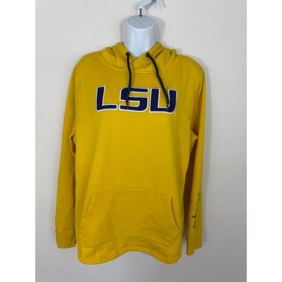 Colosseum LSU Tigers Gold & Purple Hoodie Sweatshirt XL - Picture 1 of 7